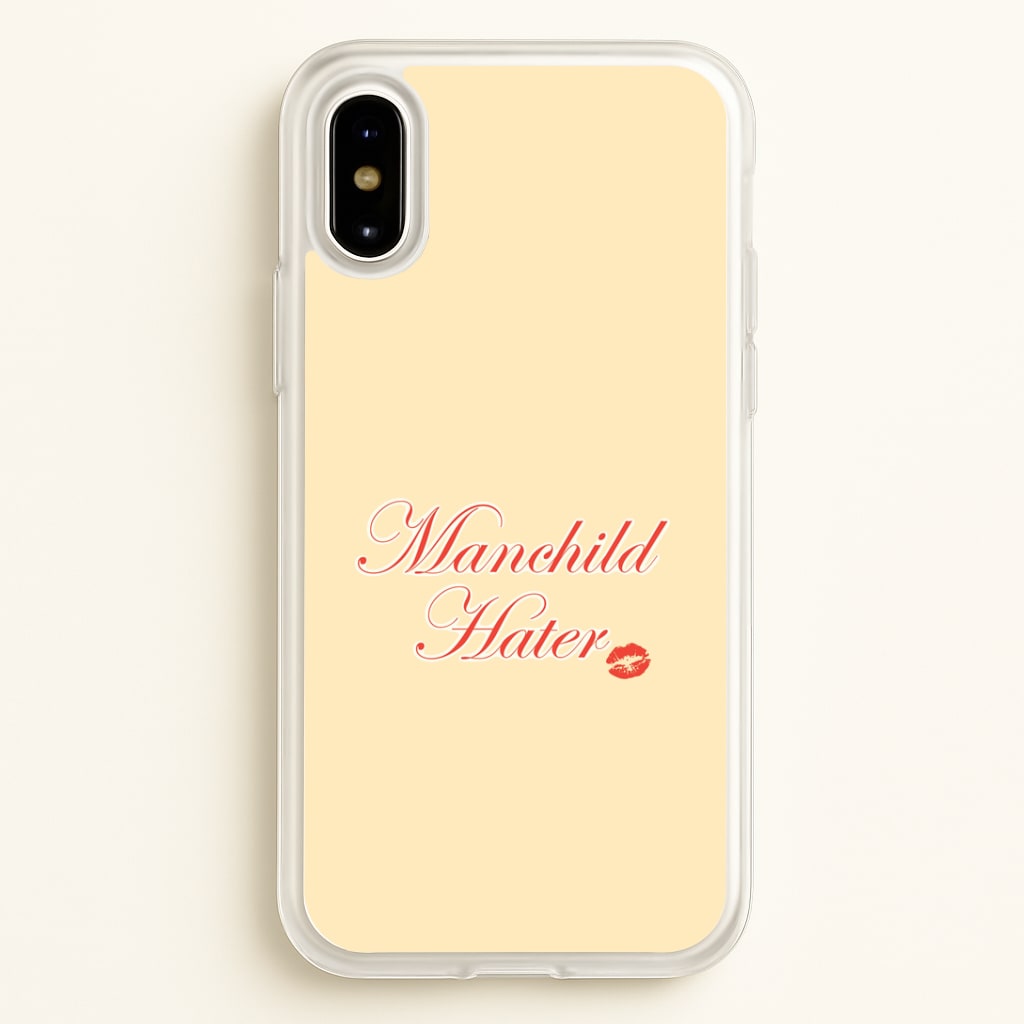 Manchild Hater iPhone X / XS Case