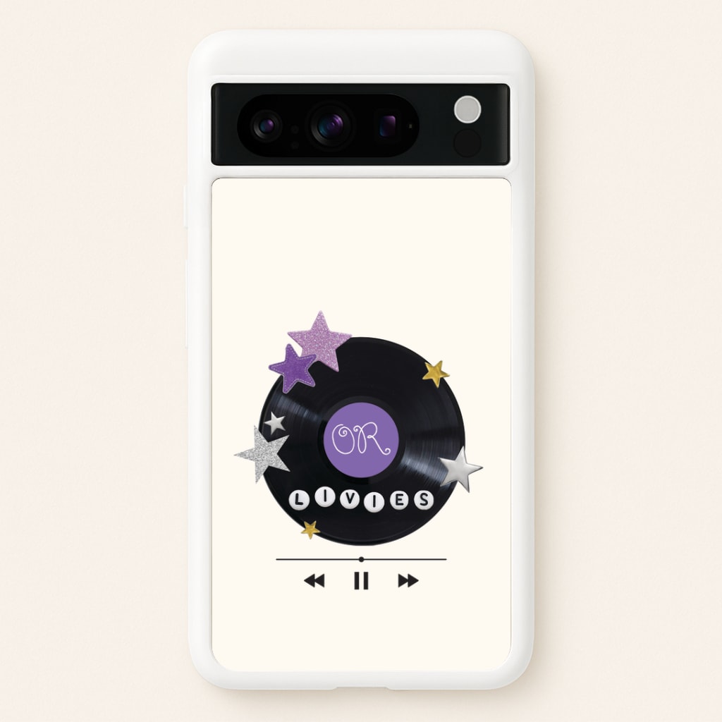 Amethyst Vinyl Scrapbook Google Pixel 8 Pro Case