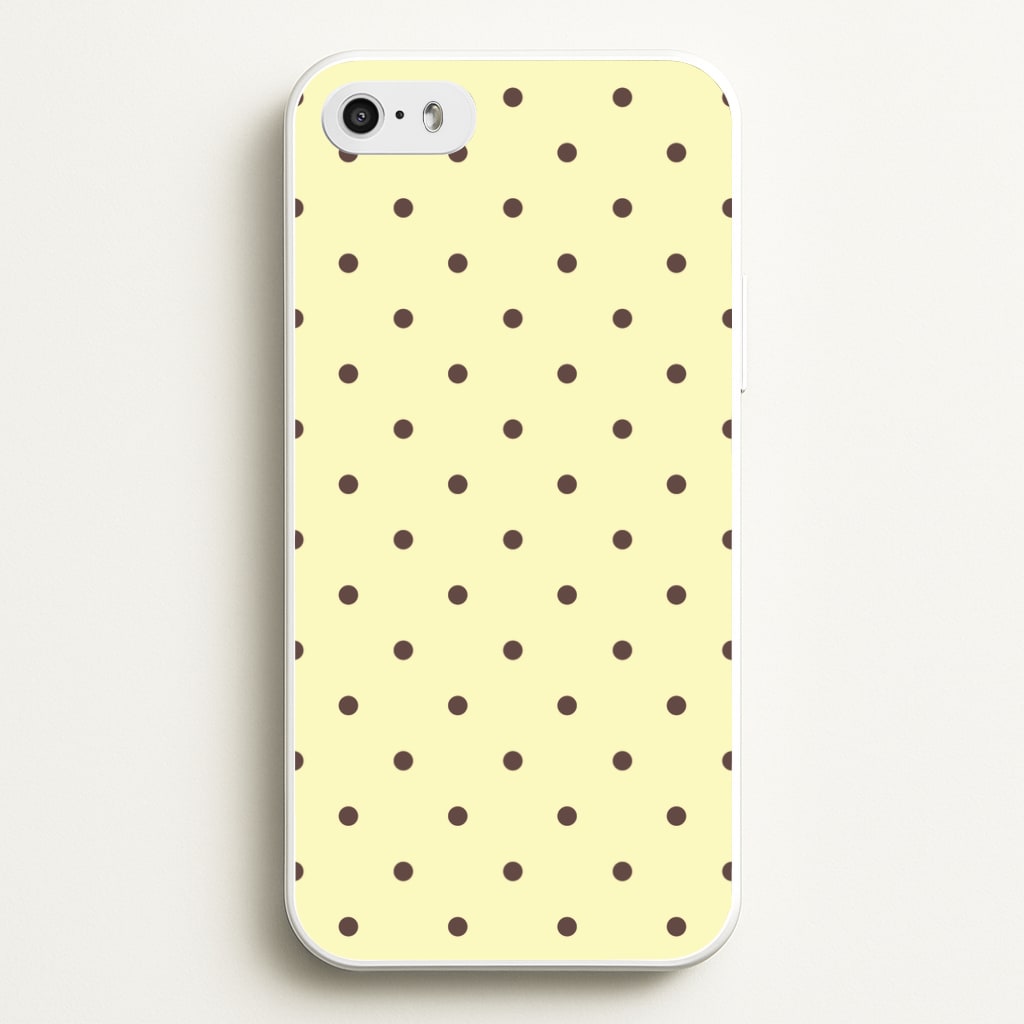 Vanilla & Chocolate Polka Dots iPhone 5 / 5s / SE 2016 Case