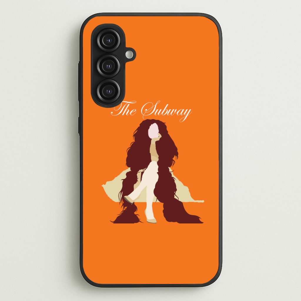 Subway Orange Galaxy S23FE Case
