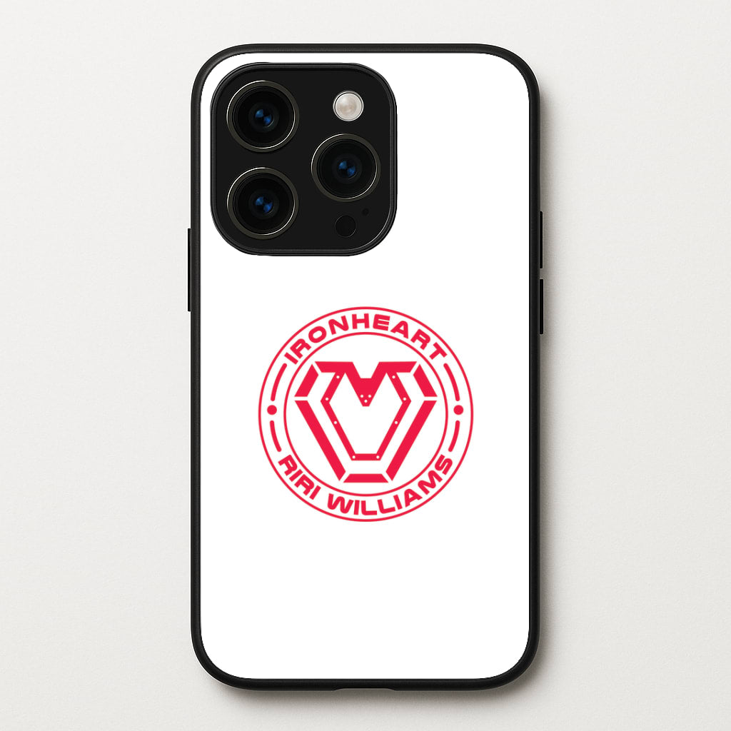 Metal Heart Riri iPhone 15 Pro Case