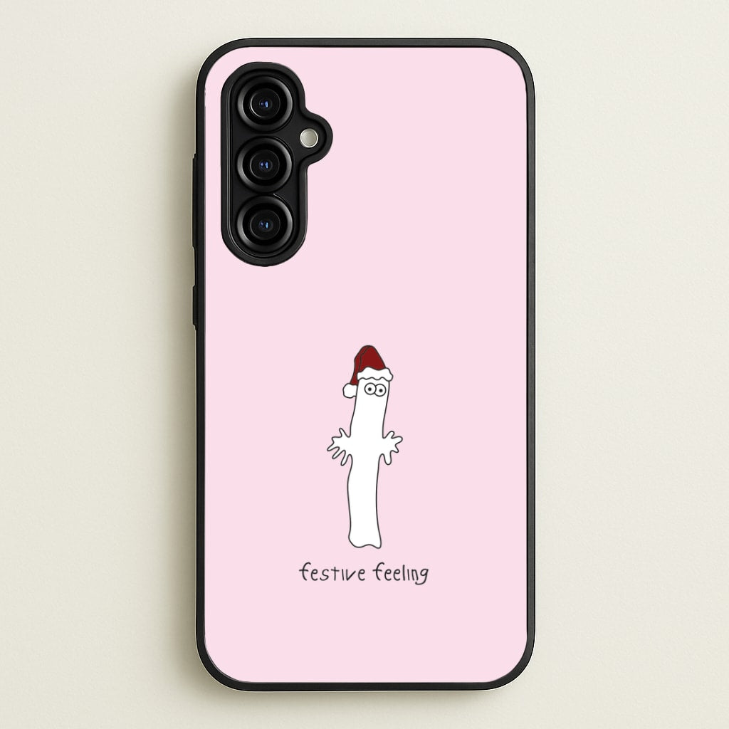 Festive Feeling Wiggly Moom Galaxy A54 Case
