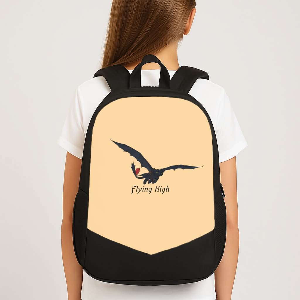 Dragon Flying High School Bag