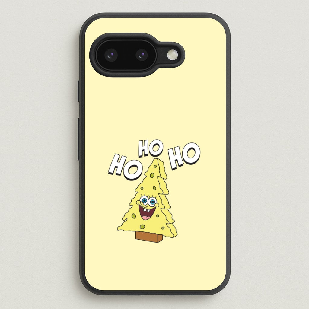 Christmas Tree Cartoon Sponge Google Pixel 9a Case