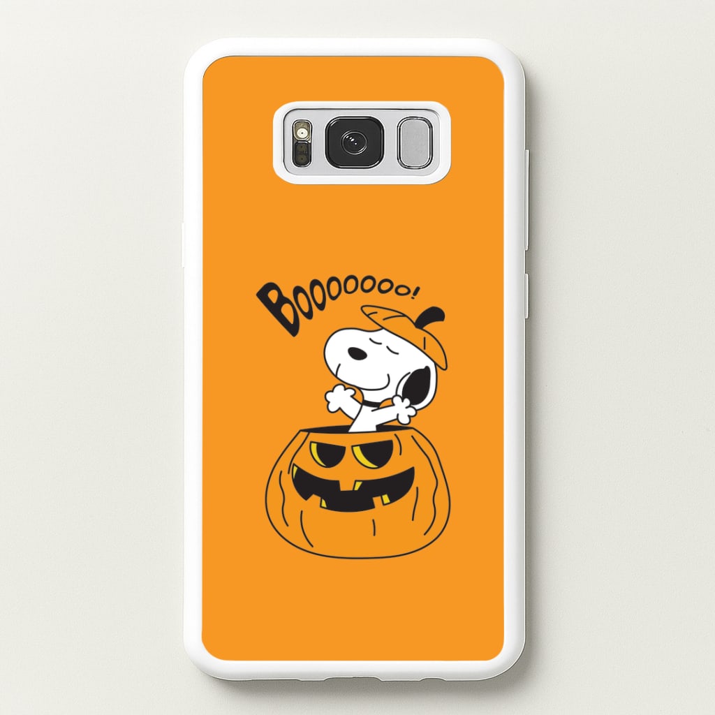 Cartoon Beagle Pumpkin Galaxy S8 Plus Case