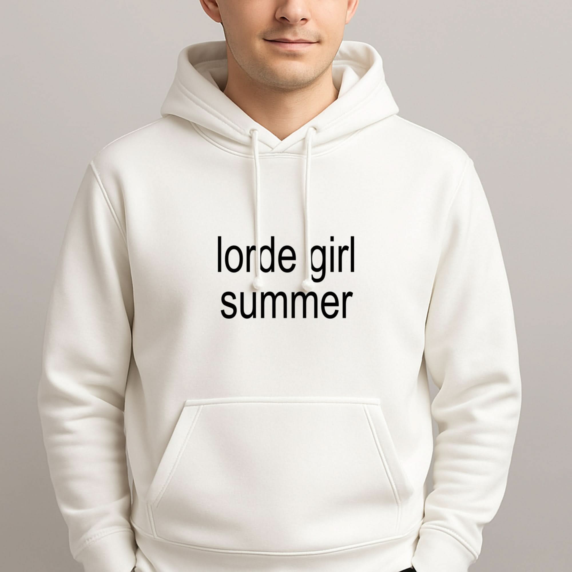 Lorde Girl Summer Mens Hoodie