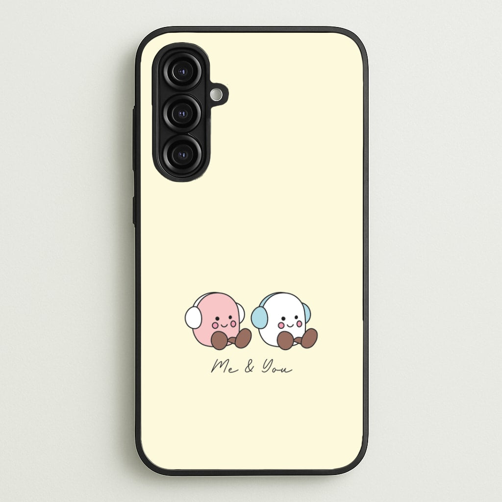 Cute Christmas Marshmellow Plushies Galaxy A16 Case