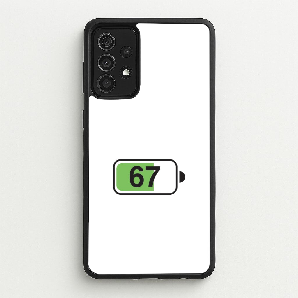 6 7 Battery Galaxy A52 / A52s Case