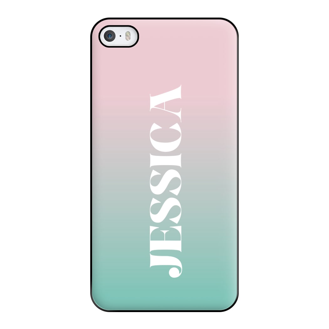 Gradient Personalised Name iPhone 5 / 5s / SE 2016 Case