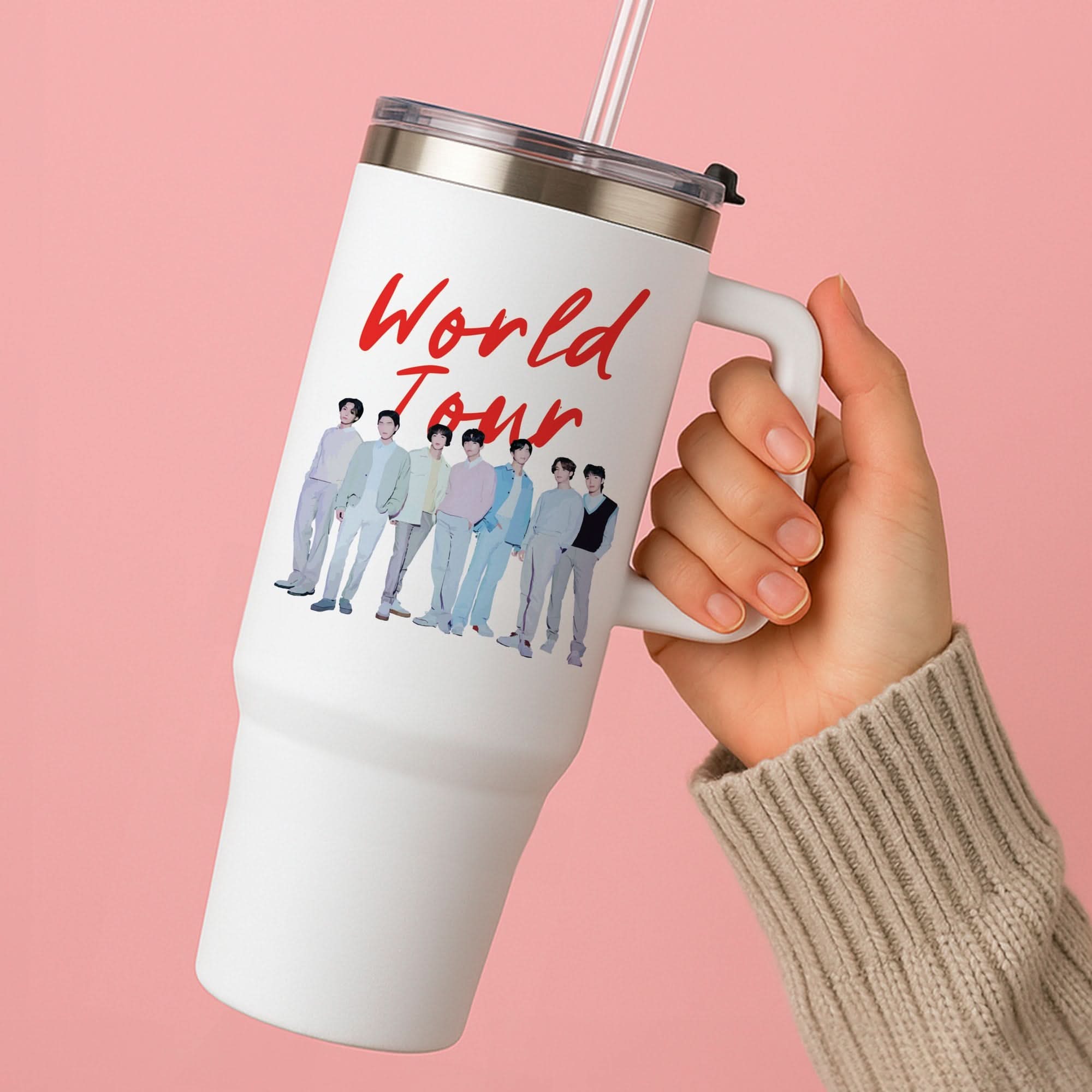 K-Pop Band Pastel Tour Tumbler