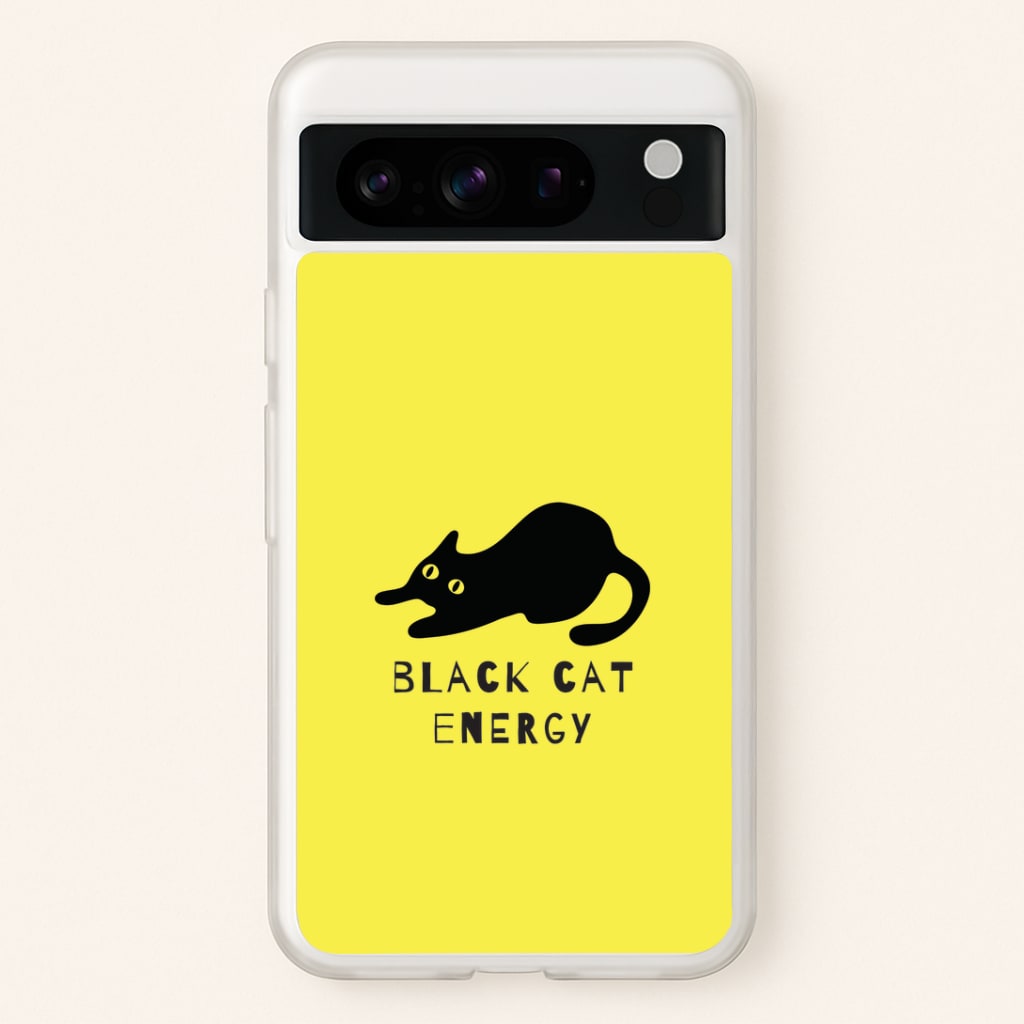 Black Cat Energy Google Pixel 8 Pro Case