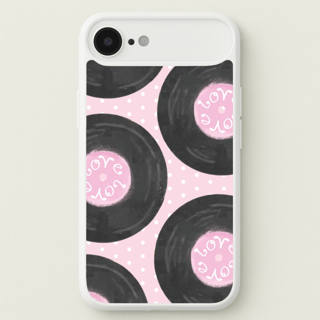 Thrifted Vinyl Polka Pattern iPhone 17 Air Case