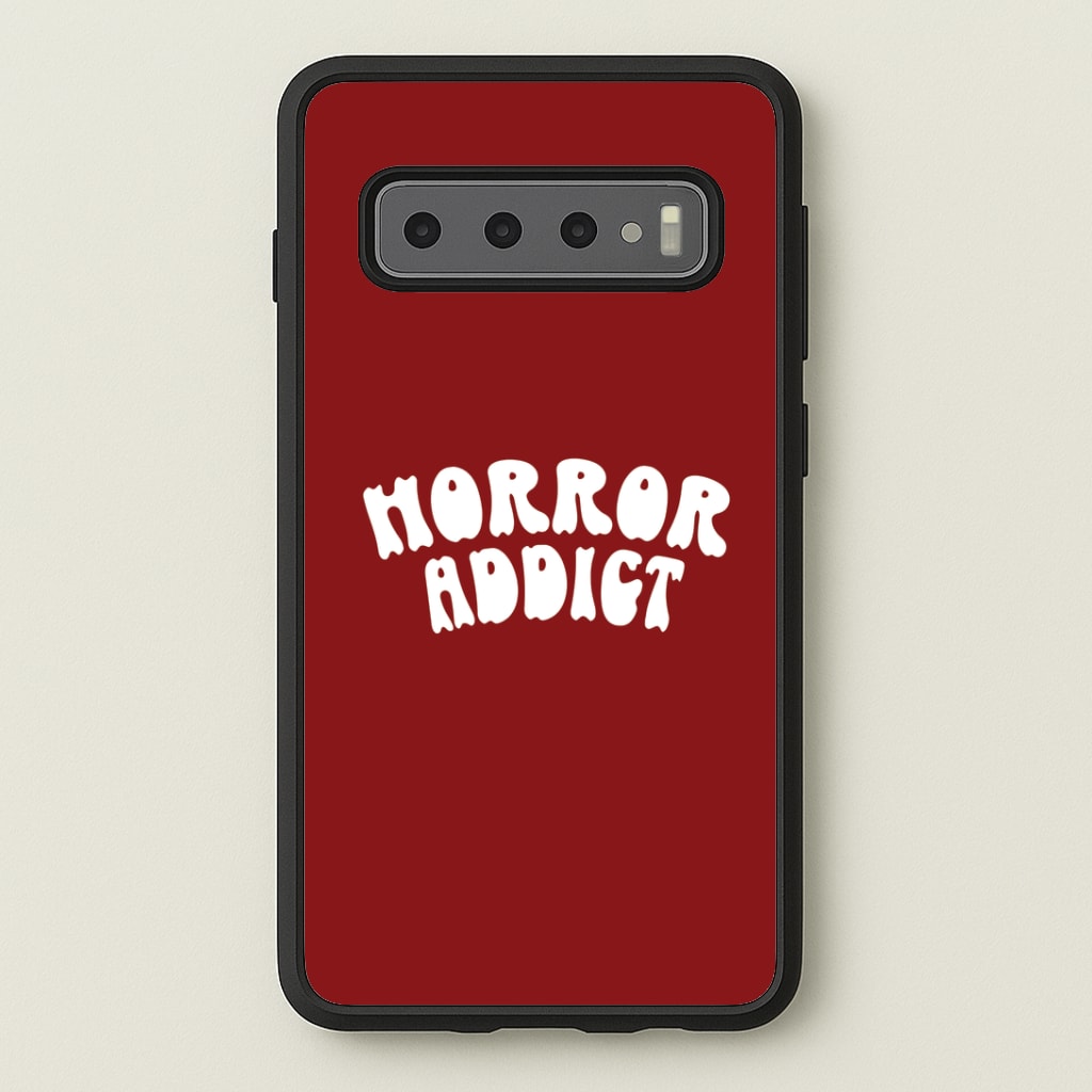 Horror Addict Galaxy S10 Case