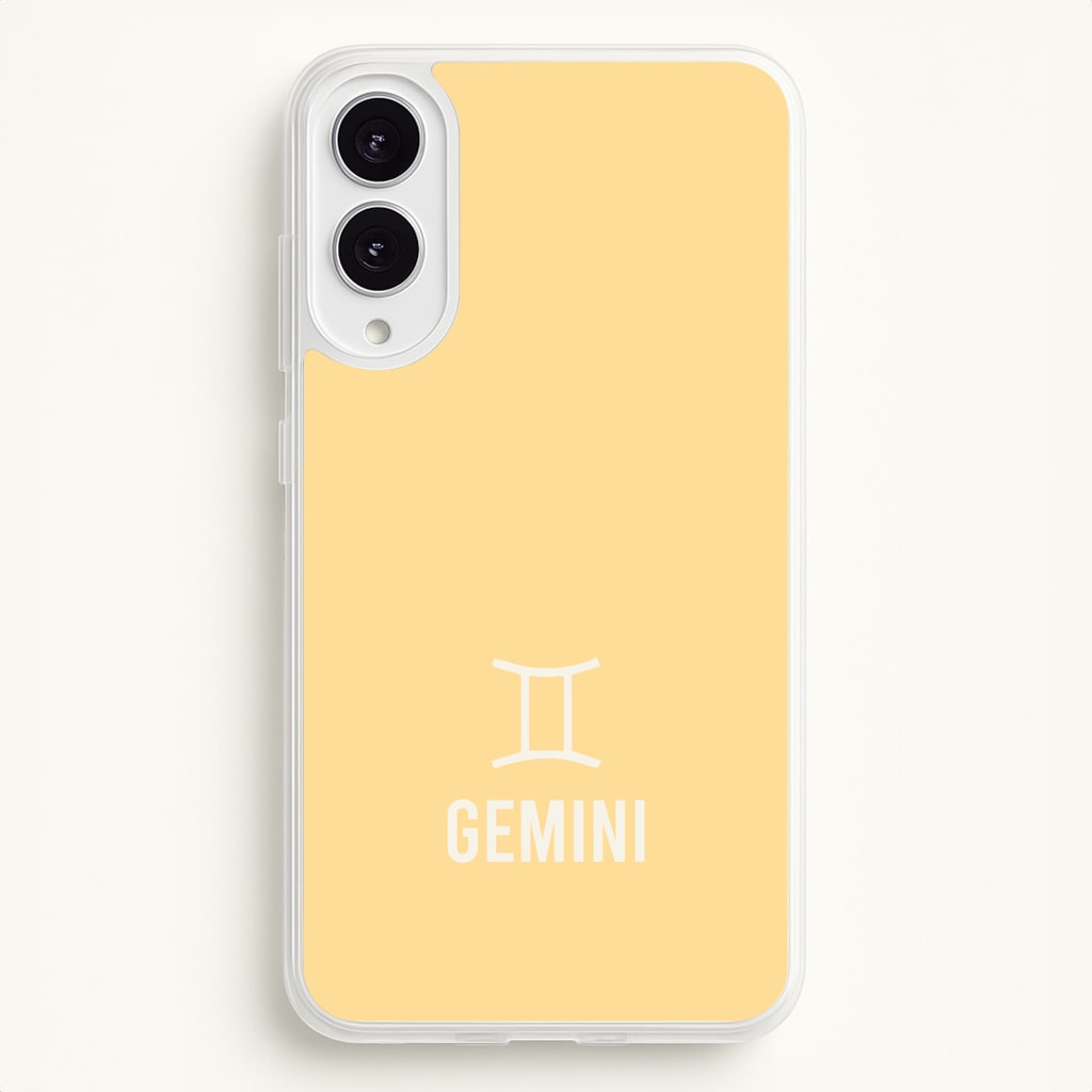 Gemini Pastel Zodiac Galaxy S25 Edge Case
