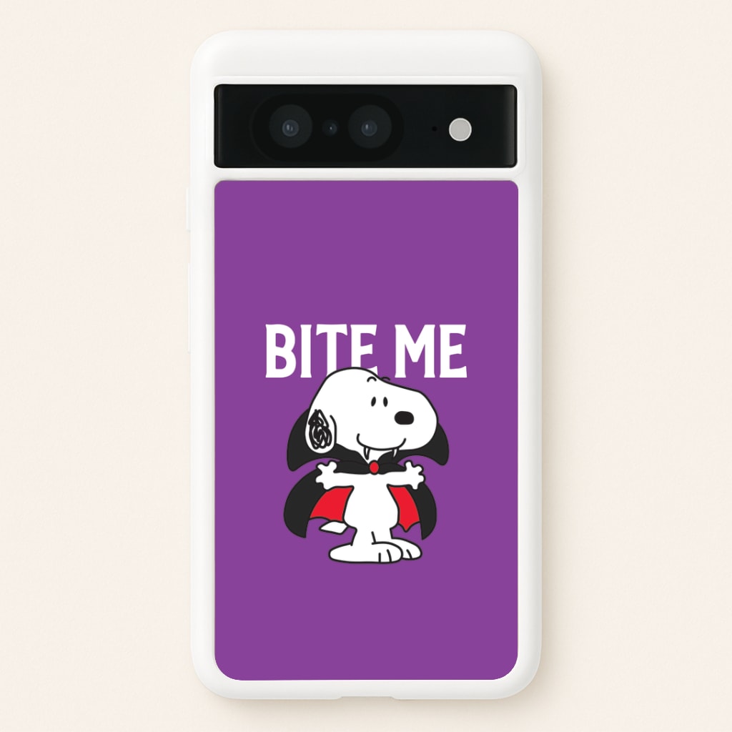 Bite Me Cartoon Beagle Google Pixel 8 Case
