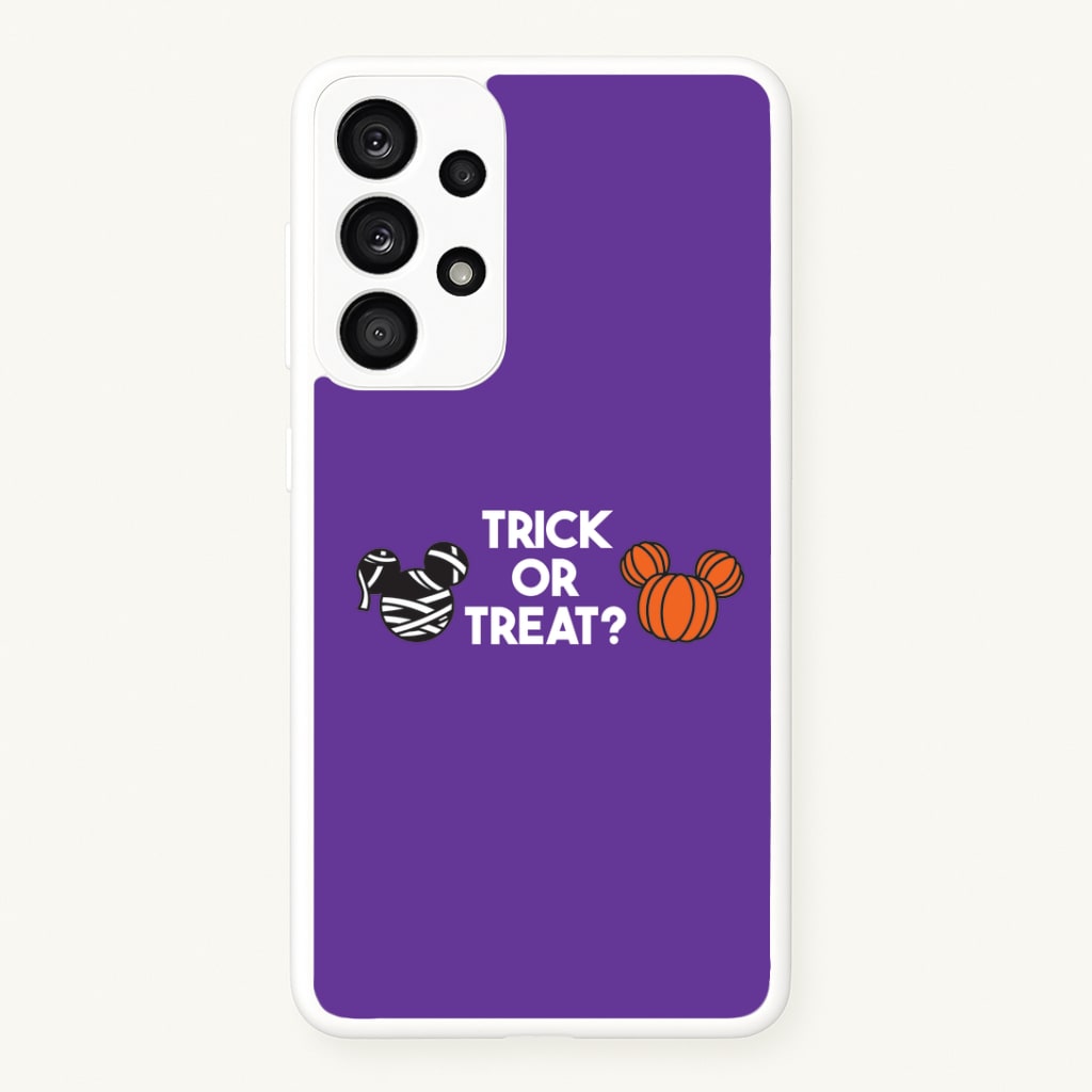 Trick Or Treat Mouse Galaxy A33 Case