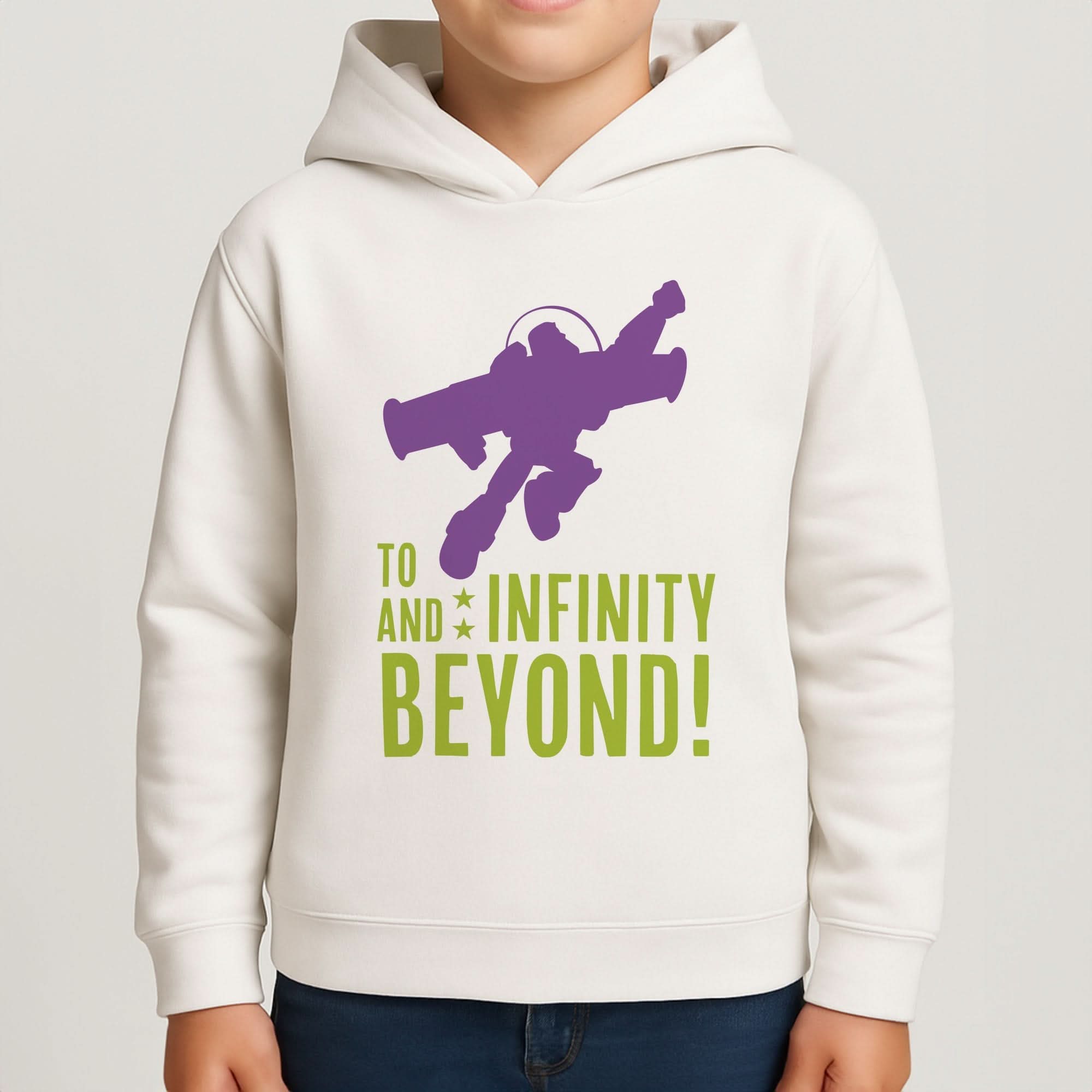 Infinity And Beyond Boys Hoodie