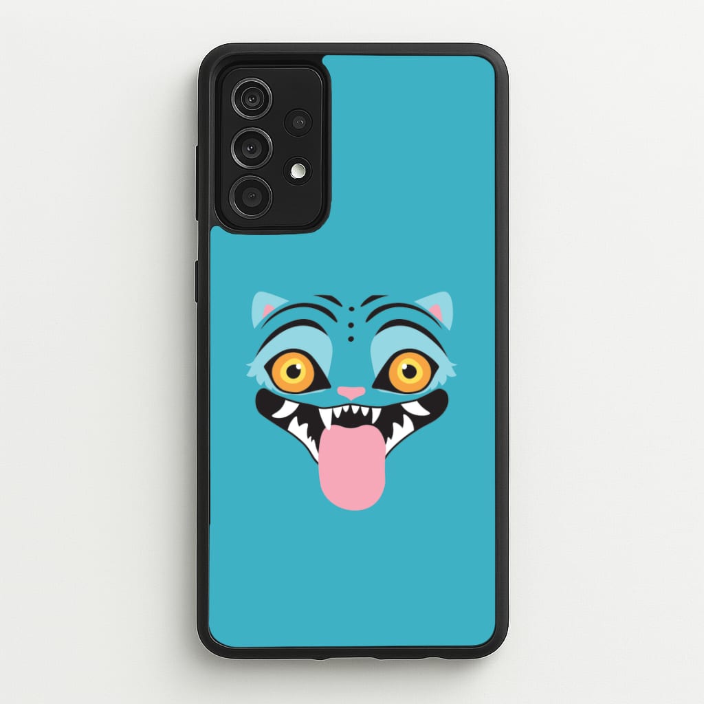 Demon Cat Face Galaxy A52 / A52s Case