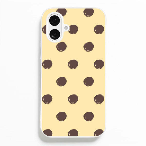 Vanilla & Chocolate Buttons iPhone 16 Plus Case