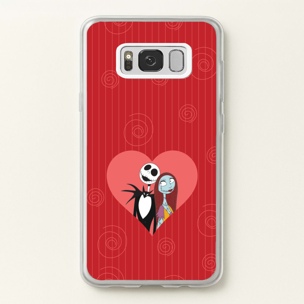 J And S Heart Galaxy S8 Case