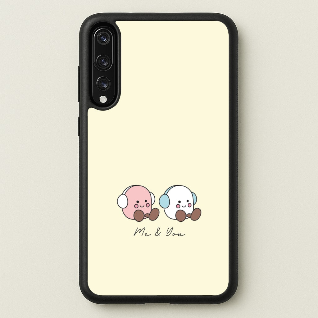 Cute Christmas Marshmellow Plushies Huawei P20 Pro Case