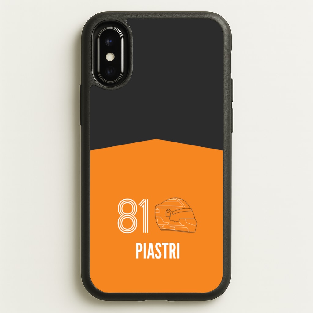 Piastri Helmet 2026 iPhone X / XS Case