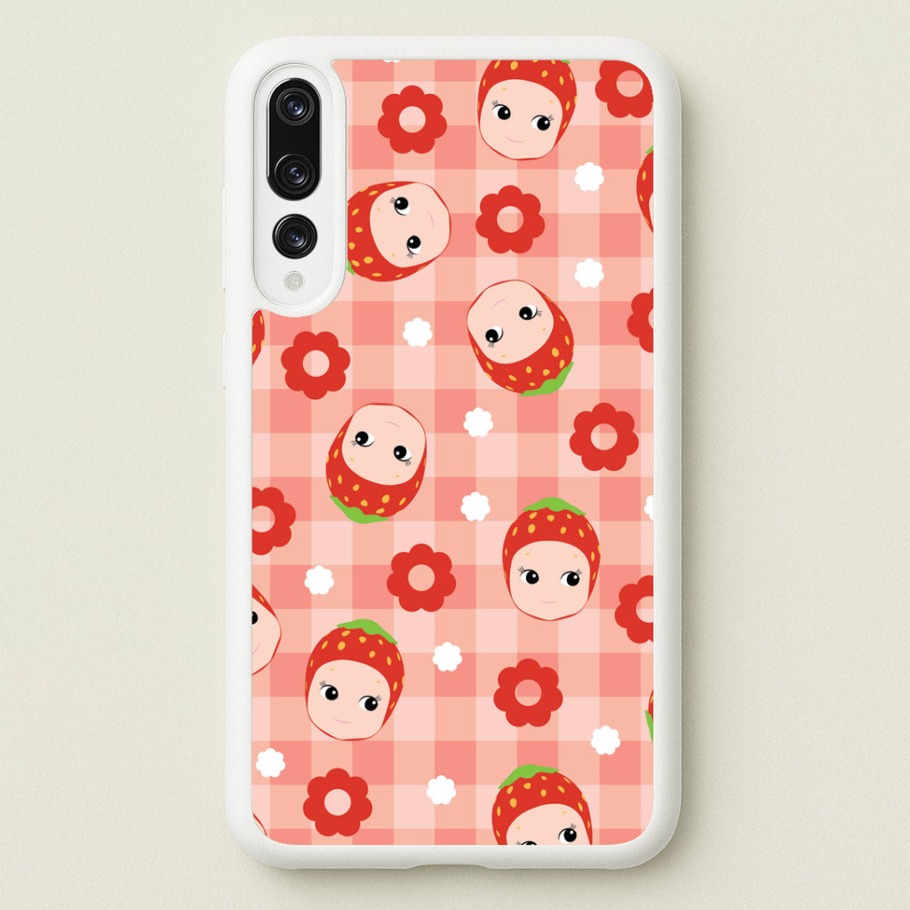 Strawberry Angel Pattern Huawei P20 Pro Case