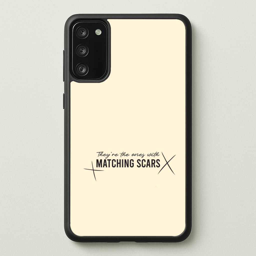 Matching Scars Galaxy A41 Case