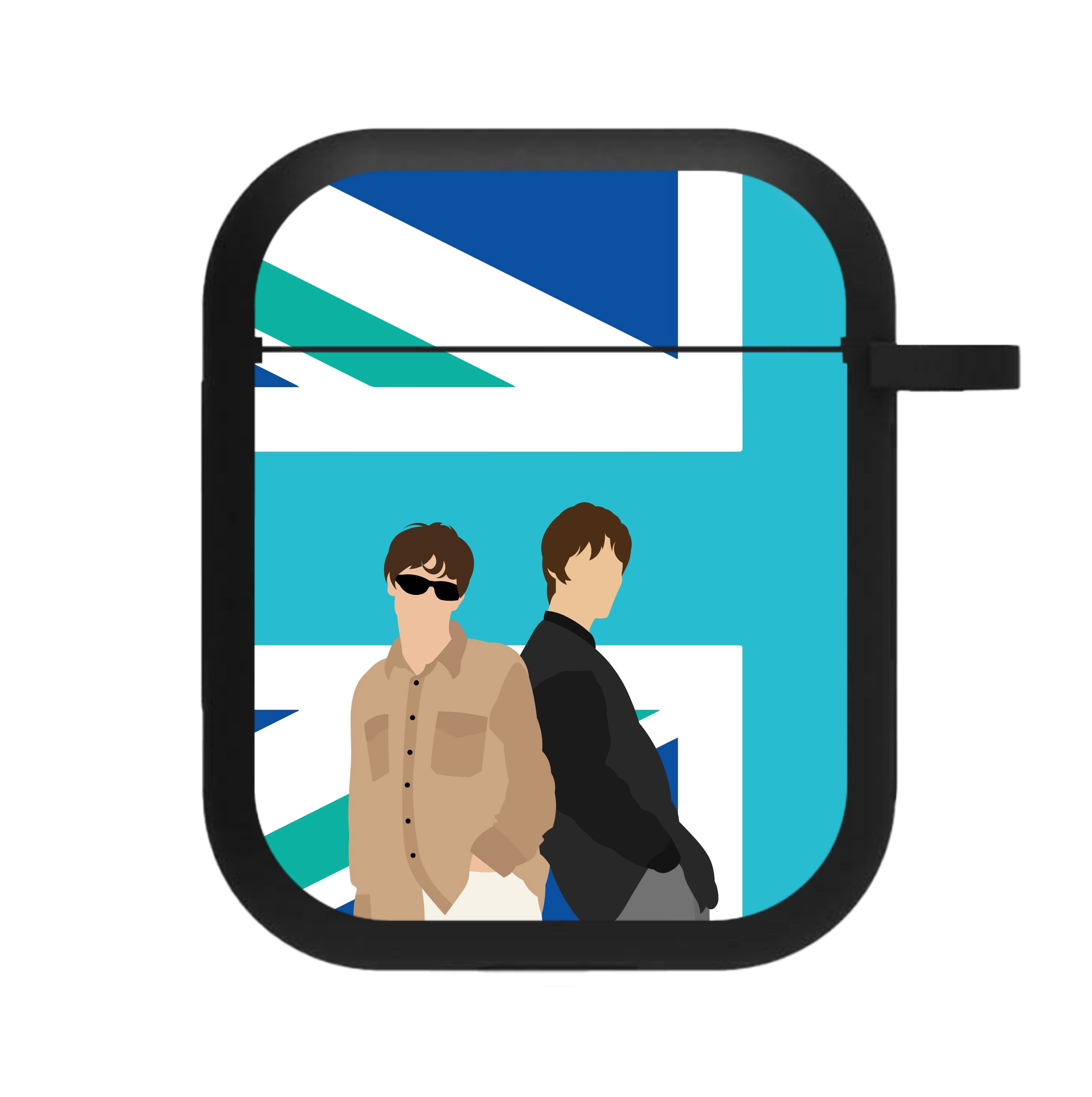 British Flag Band Members AirPods Case