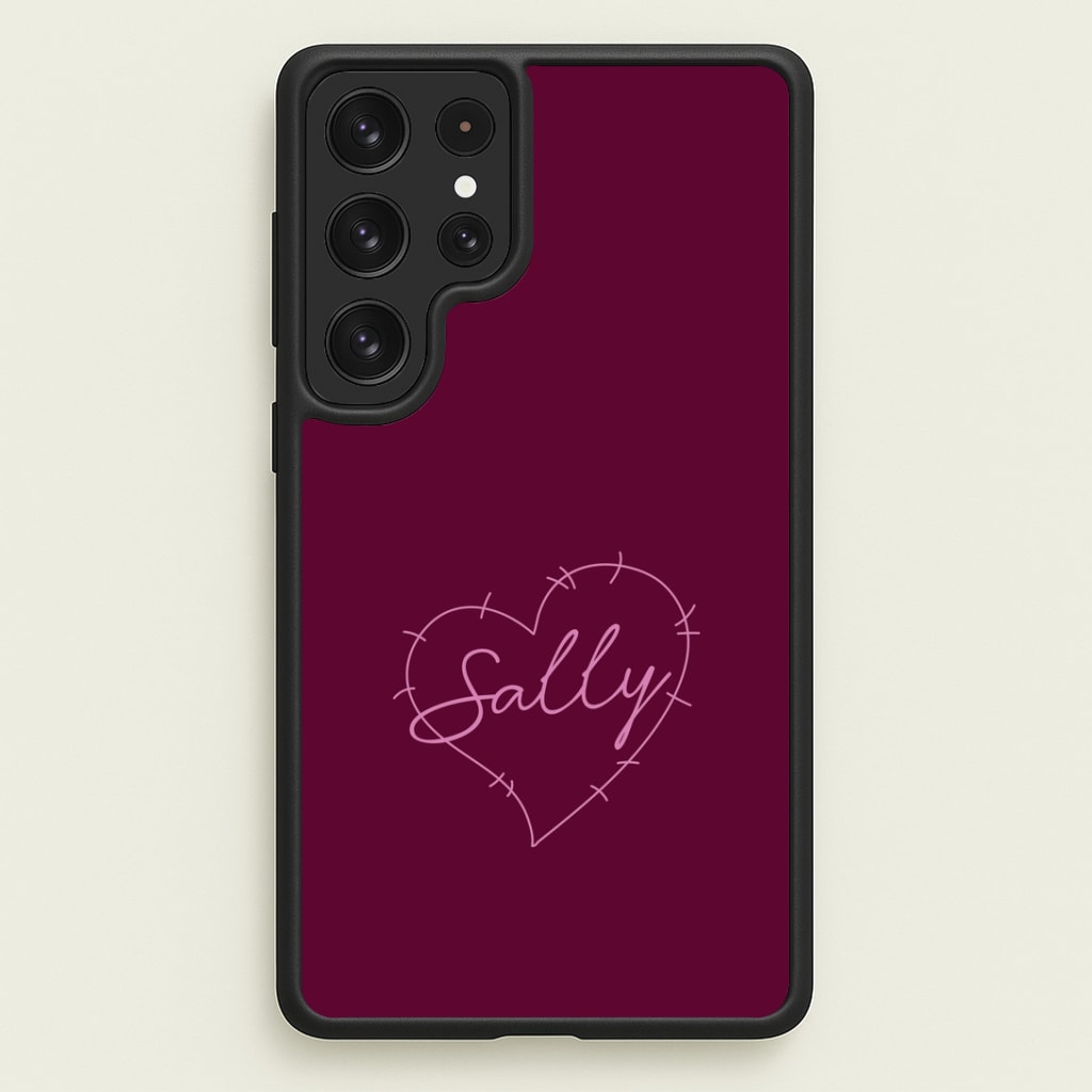 Stitched Heart Sally Galaxy S22 Ultra Case