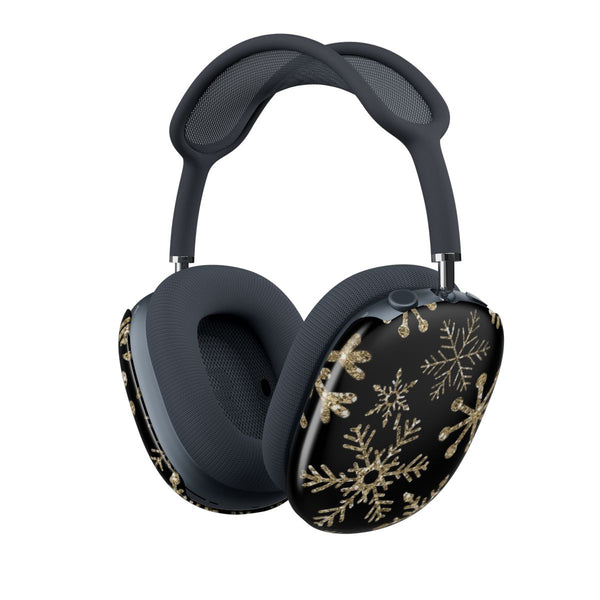 Gold Snowflake Pattern AirPods Max Case