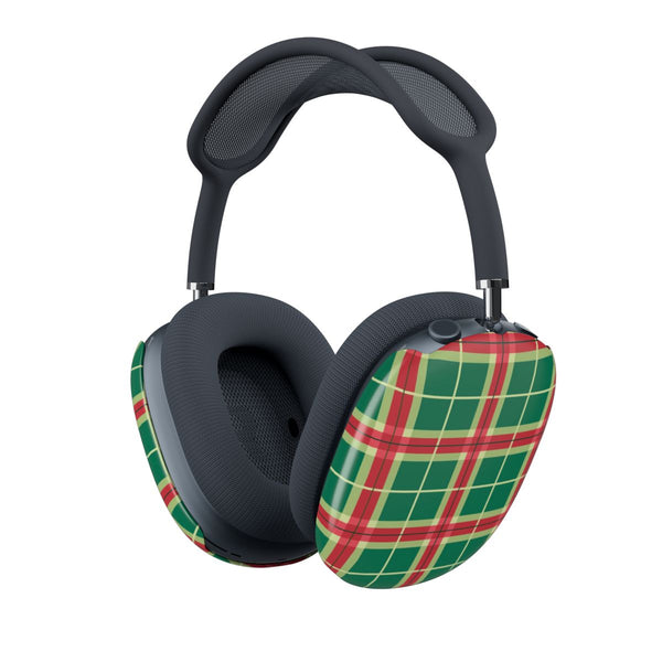 Red And Green Tartan II Christmas Pattern AirPods Max Case