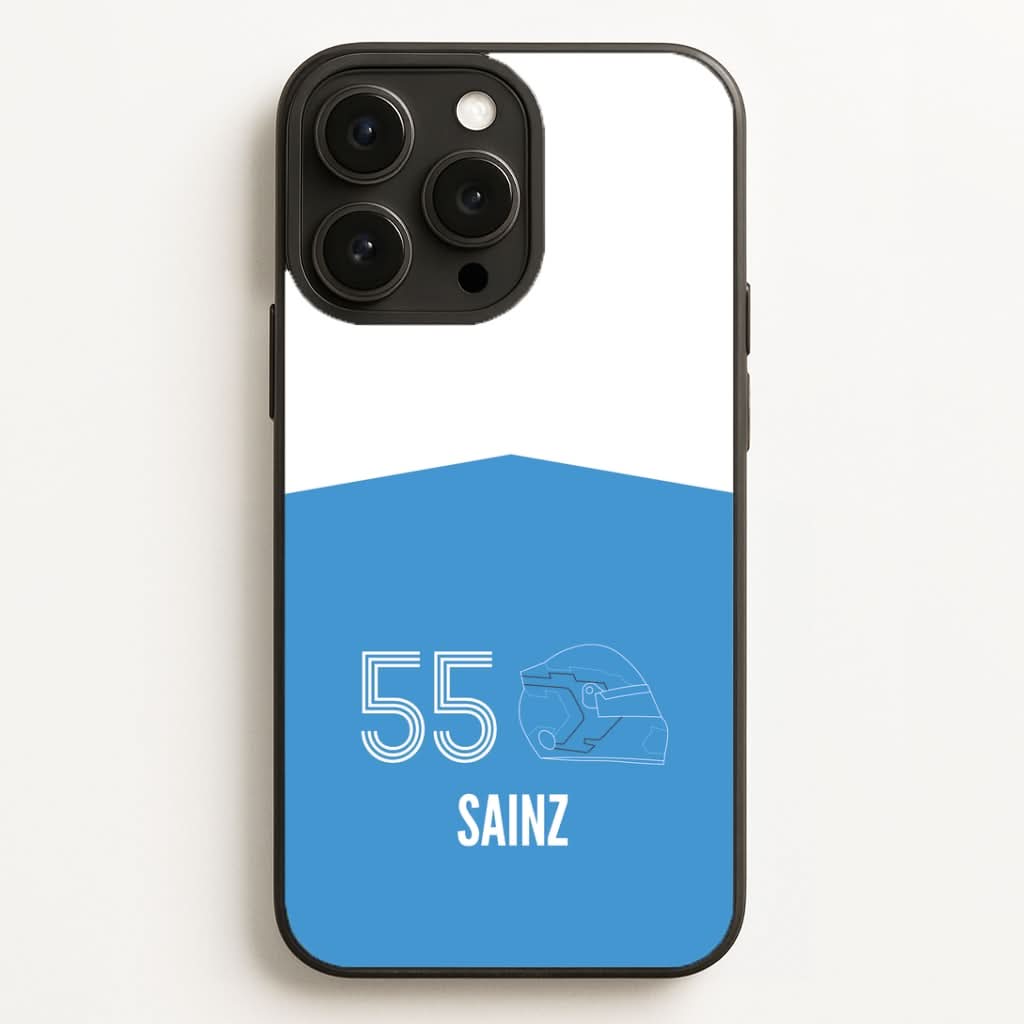 Sainz Helmet 2026 Phone Case for Apple iPhone, Samsung Galaxy, Huawei and Google Pixel
