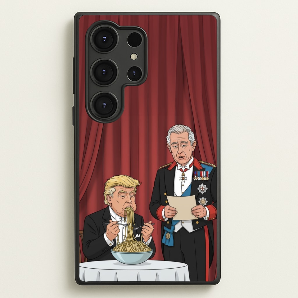 Charles & Donald's Spaghetti Galaxy S25 Ultra Case