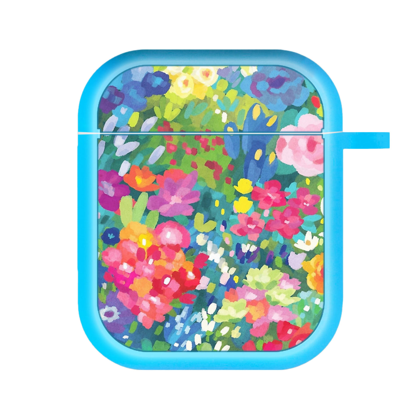 Colourful Floral Pattern AirPods Case