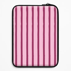 Strawberry Stripes Laptop Sleeve