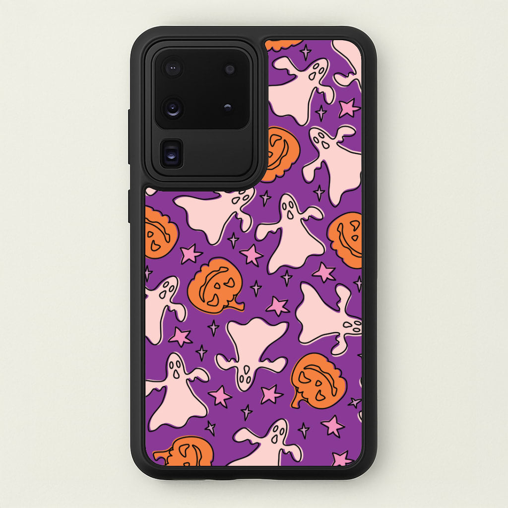 Abstract Halloween Pattern Galaxy S20 Ultra Case