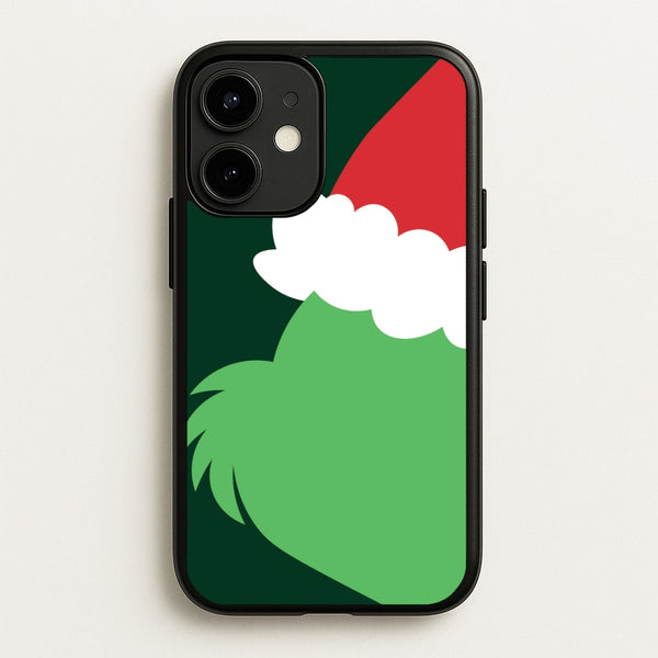 Green Creature Faceless iPhone 12 / 12 Pro Case