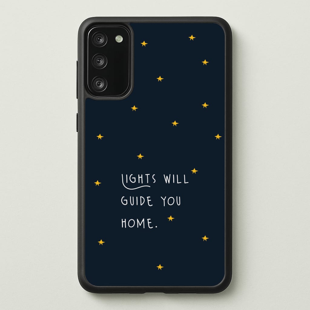 Lights Will Guide You Home Galaxy A41 Case