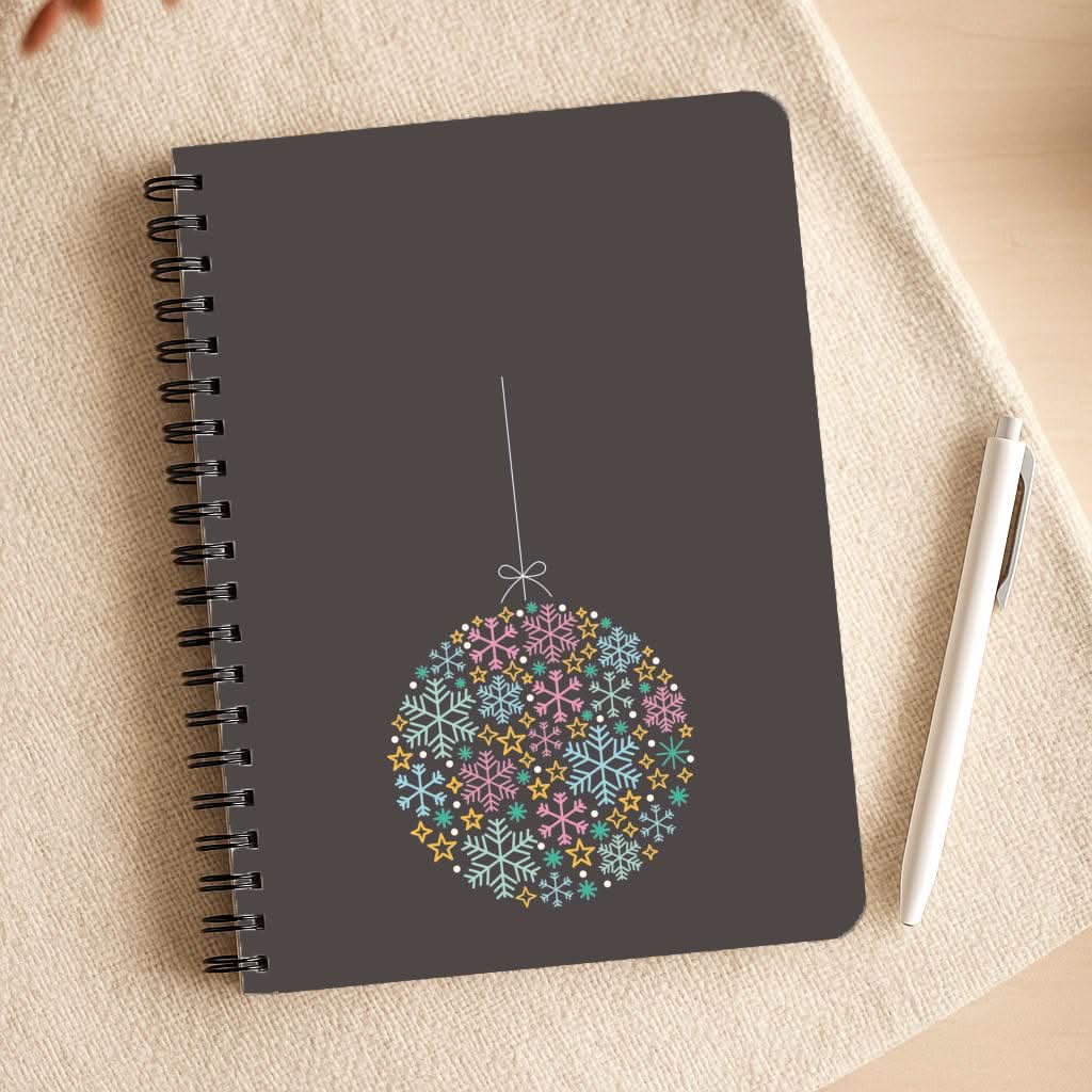 Geometric Bauble  Notepad
