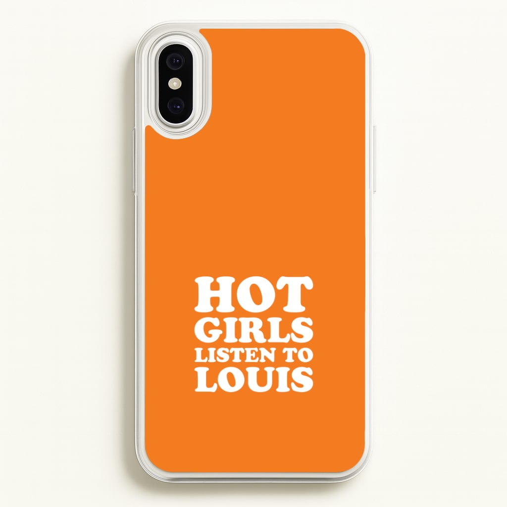 Hot Girls Listen To Louis iPhone XS Max Case