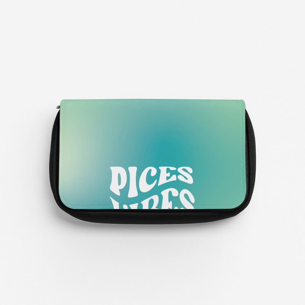 Pices Vibes Gradient Zodiac Pencil Case