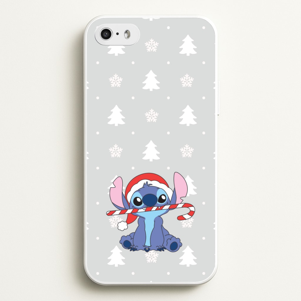Cute Blue Alien Candycane iPhone 5 / 5s / SE 2016 Case