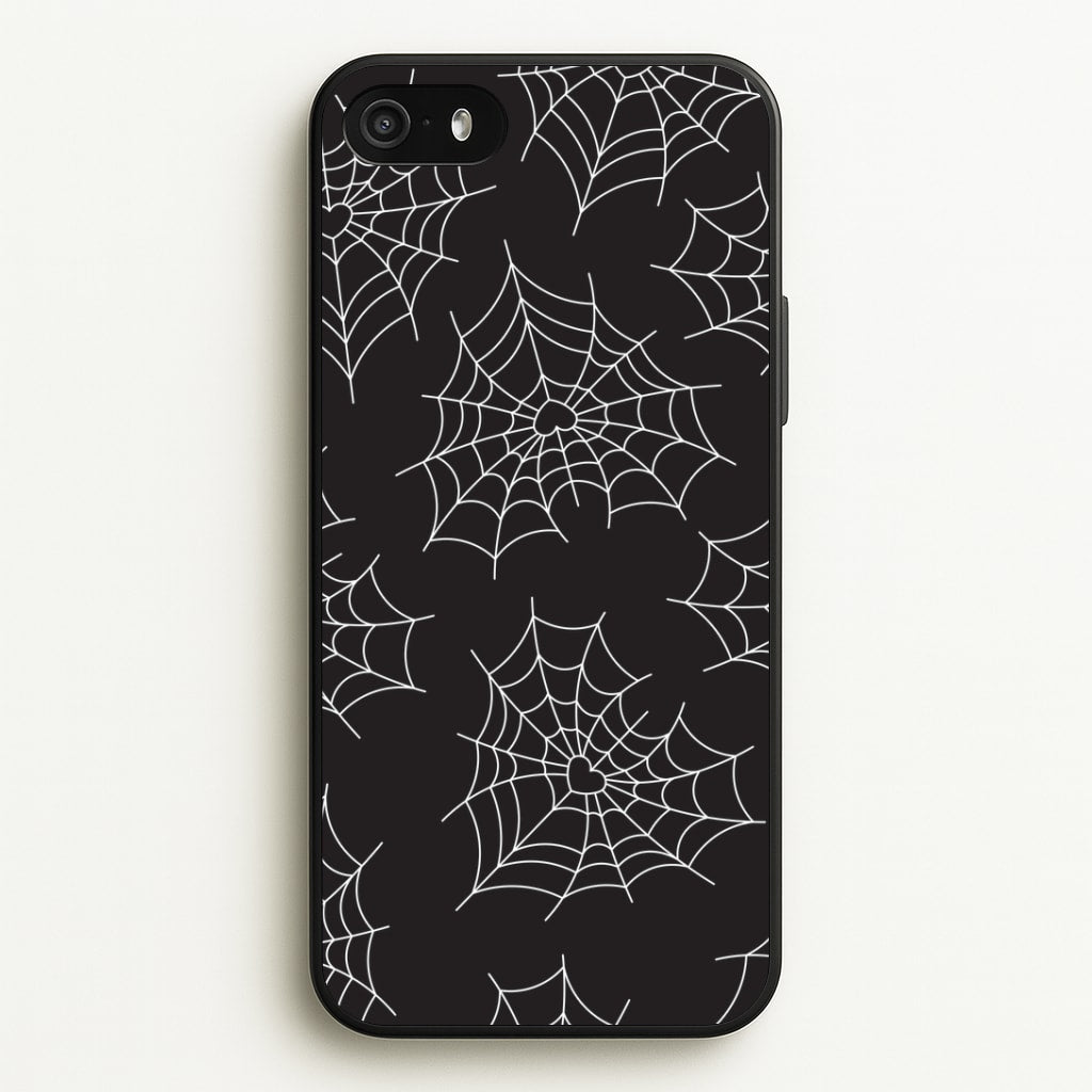 Spiderweb Hearts Pattern iPhone 5 / 5s / SE 2016 Case