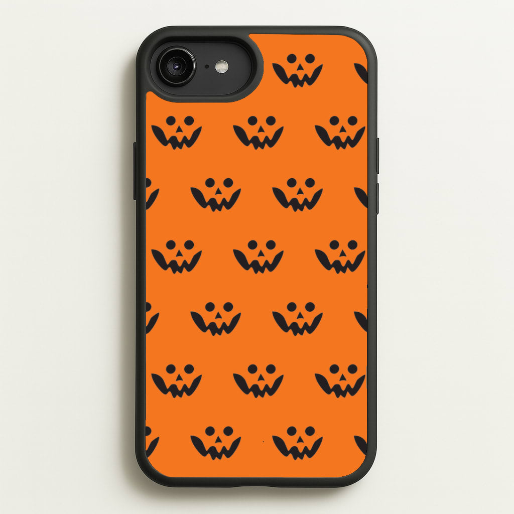 Carved Pumpkin Face Pattern iPhone 6 Plus / 7 Plus / 8 Plus Case