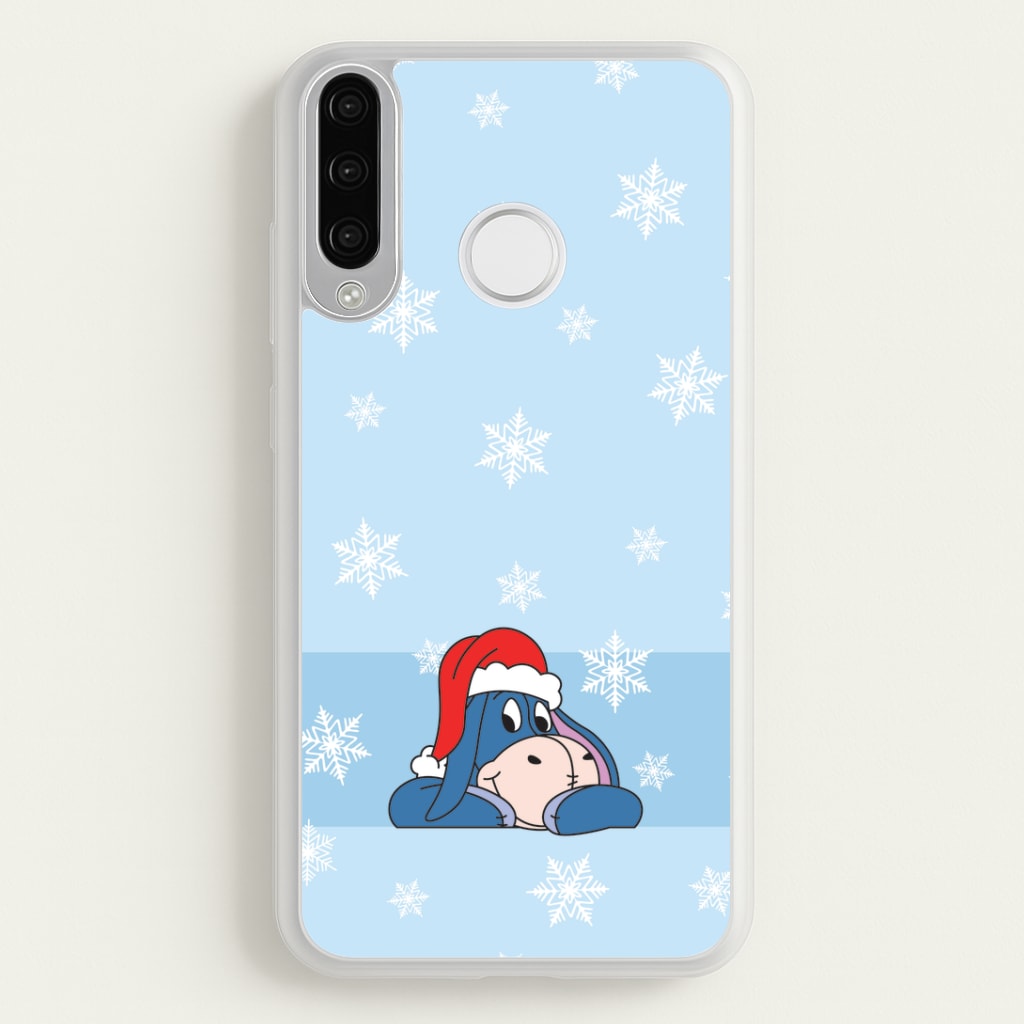 Cartoon Donkey Snowflakes Huawei P30 Lite Case