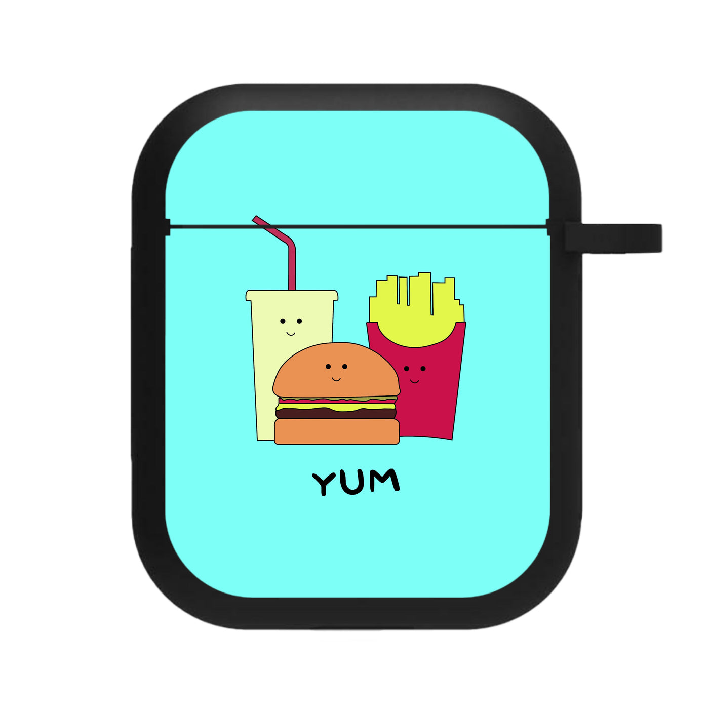Fast Food Meal - Fast Food Patterns AirPods Case
