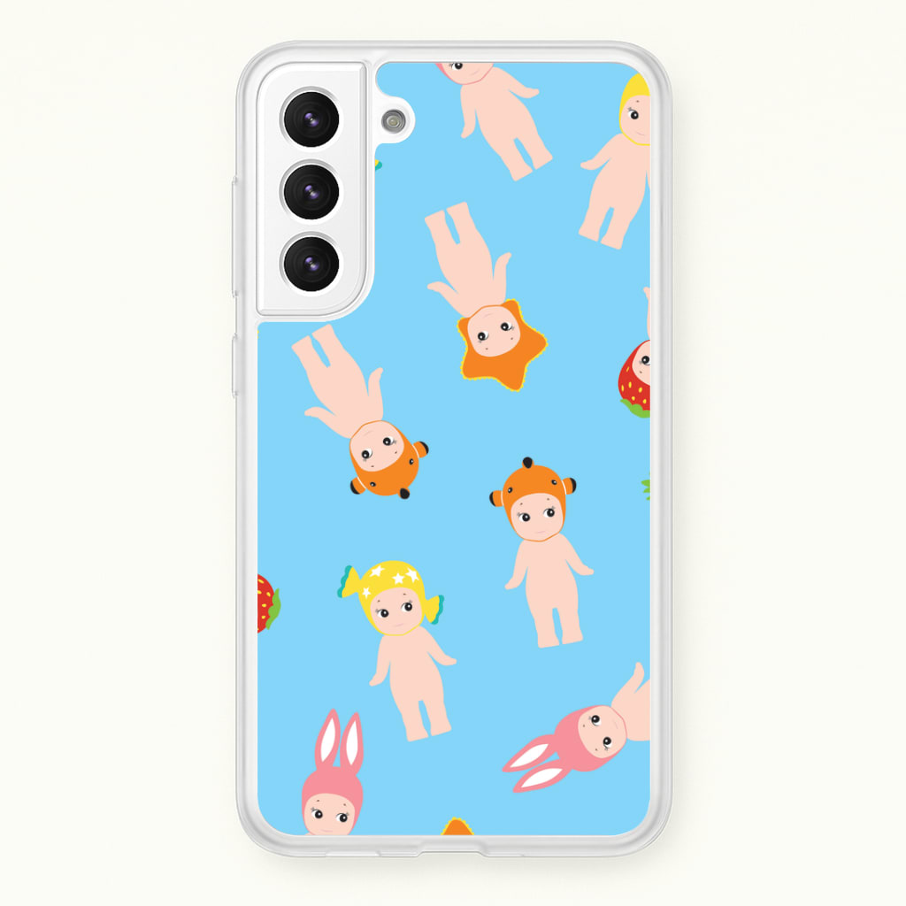 Angels Pattern Galaxy S22 Plus Case