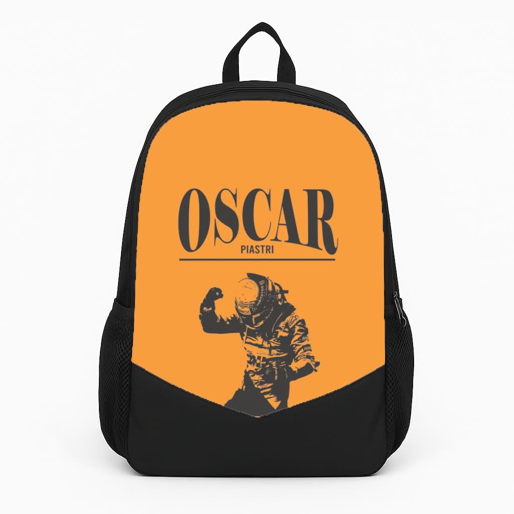 Oscar Orange And Black Backpack