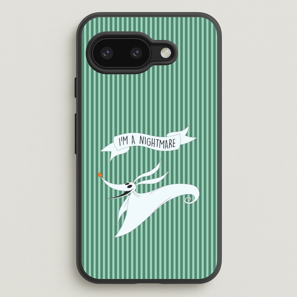 Stripey I'm A Nightmare Google Pixel 9a Case